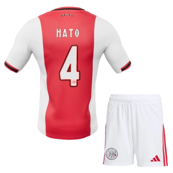 Ajax Amsterdam Hato 4 Hemmatröja Barn 2025/26 Ajax Amsterdam Hato 4 Hemmatröja Barn 2025/26