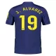 Atlético Madrid Julián Álvarez 19 Bortatröja 2025/26 Atlético Madrid Julián Álvarez 19 Bortatröja 2025/26