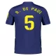 Atlético Madrid Rodrigo de Paul 5 Bortatröja 2025/26 Atlético Madrid Rodrigo de Paul 5 Bortatröja 2025/26
