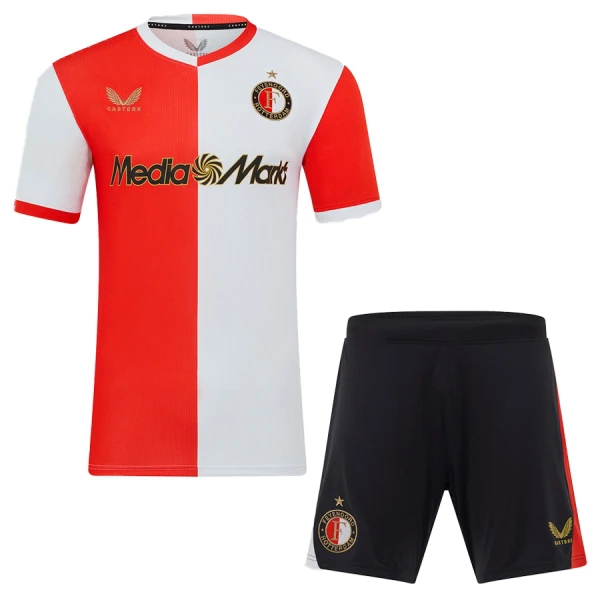Feyenoord Rotterdam Hemmatröja Barn 2025/26 Feyenoord Rotterdam Hemmatröja Barn 2025/26