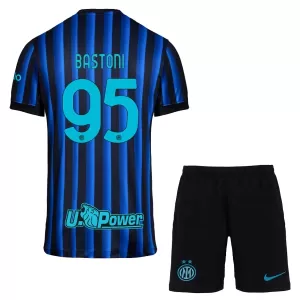 Inter Milan Bastoni 95 Hemmatröja Barn 2025/26