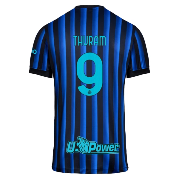 Inter Milan Thuram 9 Hemmatröja 2025/26 Inter Milan Thuram 9 Hemmatröja 2025/26