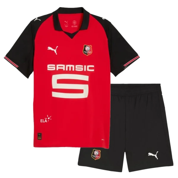 Stade Rennais Hemmatröja Barn 2025/26 Stade Rennais Hemmatröja Barn 2025/26