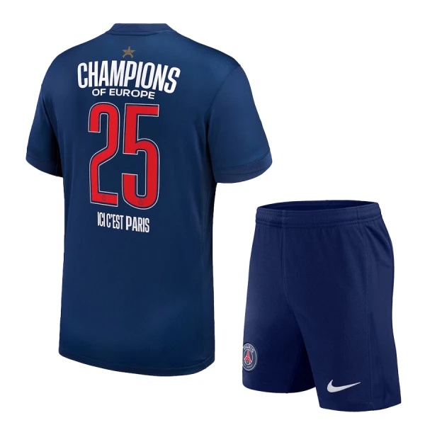 Paris Saint-Germain 1 Star Champions of Europe Hemmatröja Barn 2024/25 Paris Saint-Germain 1 Star Champions of Europe Hemmatröja Barn 2024/25