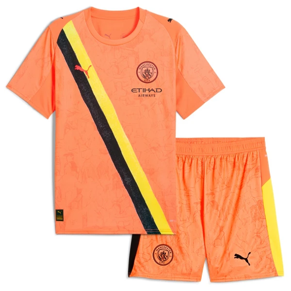 Manchester City KidSuper Målvakt Tröja Barn 2025/26 Manchester City KidSuper Målvakt Tröja Barn 2025/26
