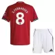 Manchester United Bruno Fernandes 8 Hemmatröja Barn 2025/26 Manchester United Bruno Fernandes 8 Hemmatröja Barn 2025/26