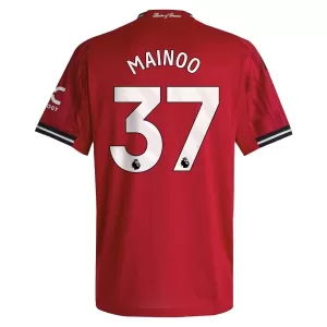 Manchester United Kobbie Mainoo 37 Hemmatröja 2025/26