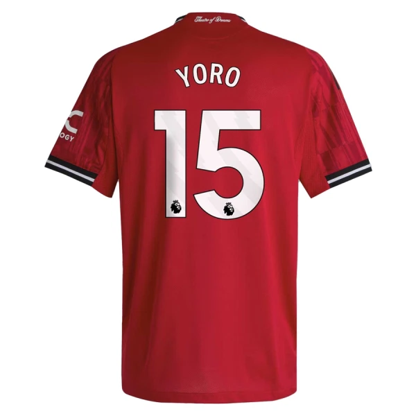 Manchester United Leny Yoro 15 Hemmatröja 2025/26 Manchester United Leny Yoro 15 Hemmatröja 2025/26
