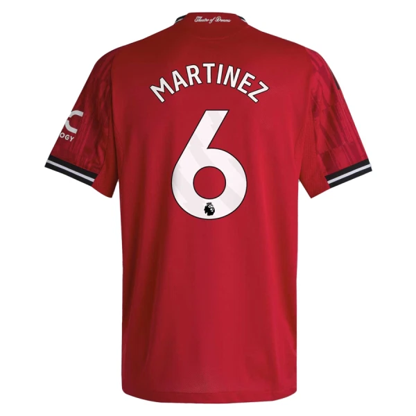Manchester United Martinez 6 Hemmatröja 2025/26 Manchester United Martinez 6 Hemmatröja 2025/26