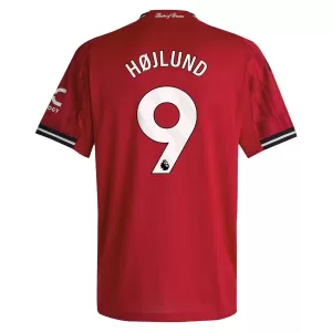 Manchester United Rasmus Højlund 9 Hemmatröja 2025/26