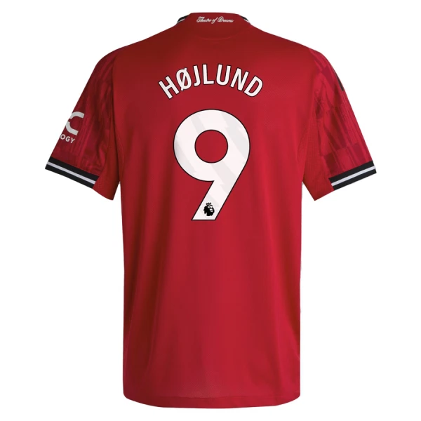 Manchester United Rasmus Højlund 9 Hemmatröja 2025/26 Manchester United Rasmus Højlund 9 Hemmatröja 2025/26