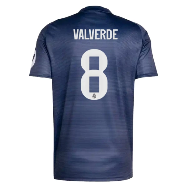 Real Madrid Federico Valverde 8 Bortatröja 2025/26 Real Madrid Federico Valverde 8 Bortatröja 2025/26