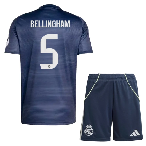 Real Madrid Jude Bellingham 5 Bortatröja Barn 2025/26 Real Madrid Jude Bellingham 5 Bortatröja Barn 2025/26