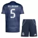 Real Madrid Jude Bellingham 5 Bortatröja Barn 2025/26 Real Madrid Jude Bellingham 5 Bortatröja Barn 2025/26