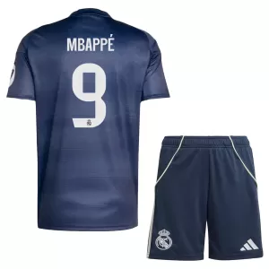 Real Madrid Kylian Mbappé 9 Bortatröja Barn 2025/26
