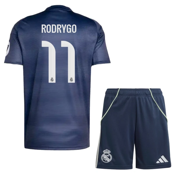Real Madrid Rodrygo Goes 11 Bortatröja Barn 2025/26 Real Madrid Rodrygo Goes 11 Bortatröja Barn 2025/26