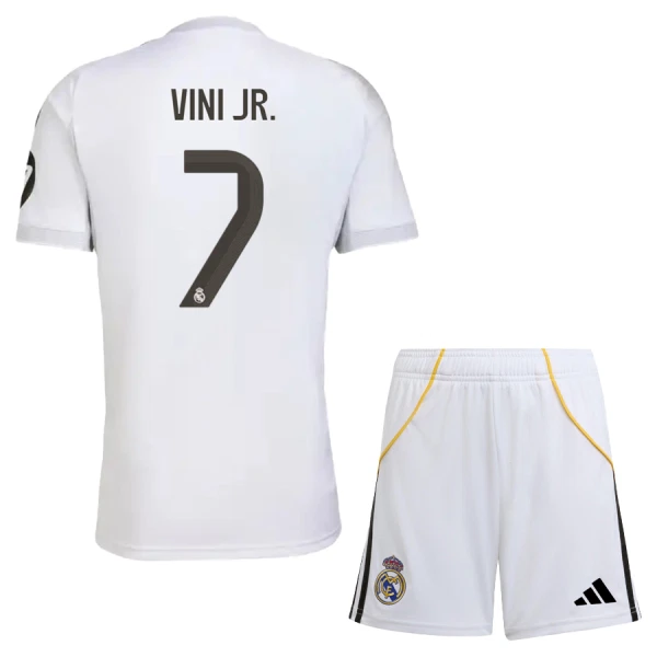 Real Madrid Vinicius Junior 7 Hemmatröja Barn 2025/26 Real Madrid Vinicius Junior 7 Hemmatröja Barn 2025/26