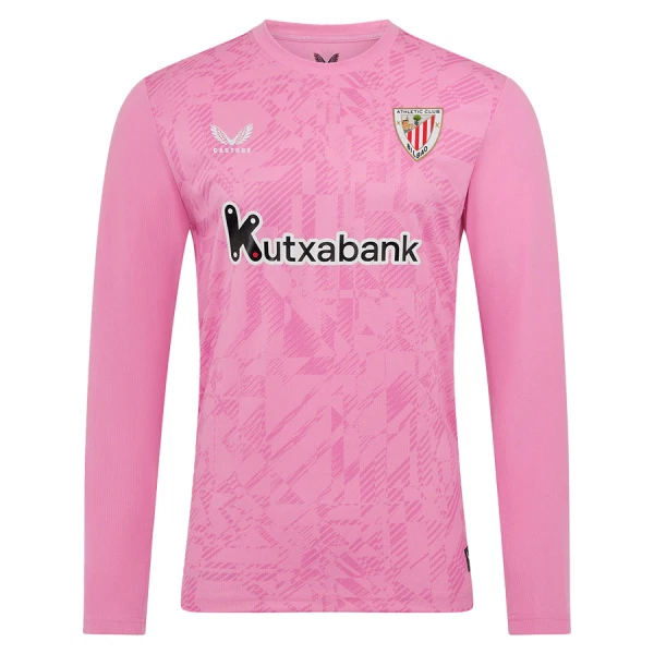 Athletic Bilbao Målvakt Tröja 2025/26 Långärmad Rosa Athletic Bilbao Målvakt Tröja 2025/26 Långärmad Rosa