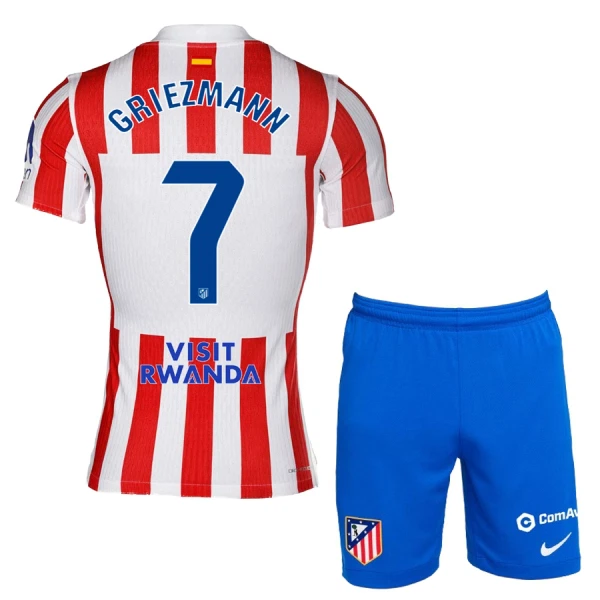 Atlético Madrid Antoine Griezmann 7 Hemmatröja Barn 2025/26 Atlético Madrid Antoine Griezmann 7 Hemmatröja Barn 2025/26