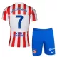 Atlético Madrid Antoine Griezmann 7 Hemmatröja Barn 2025/26 Atlético Madrid Antoine Griezmann 7 Hemmatröja Barn 2025/26