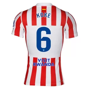 Atlético Madrid Koke 6 Hemmatröja 2025/26 Atlético Madrid Koke 6 Hemmatröja 2025/26