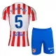 Atlético Madrid Rodrigo de Paul 5 Hemmatröja Barn 2025/26 Atlético Madrid Rodrigo de Paul 5 Hemmatröja Barn 2025/26