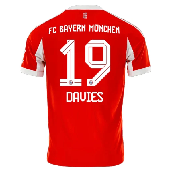 FC Bayern München Alphonso Davies 19 Hemmatröja 2025/26 FC Bayern München Alphonso Davies 19 Hemmatröja 2025/26