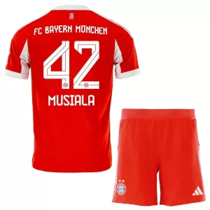FC Bayern München Jamal Musiala 42 Hemmatröja Barn 2025/26