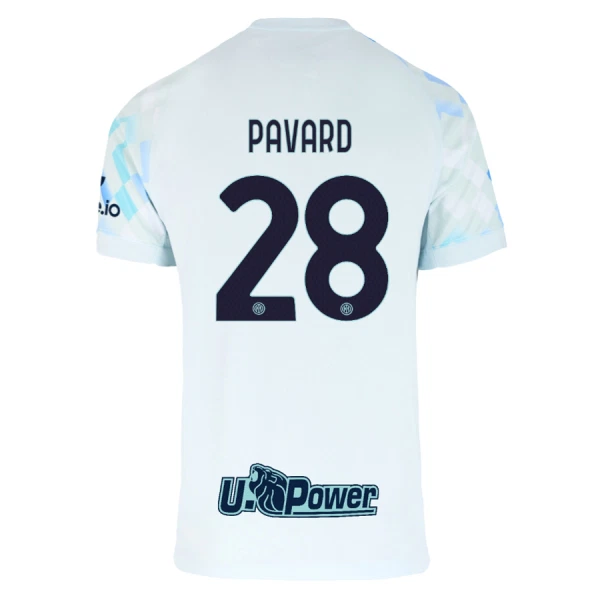 Inter Milan Benjamin Pavard 28 Bortatröja 2025/26 Inter Milan Benjamin Pavard 28 Bortatröja 2025/26