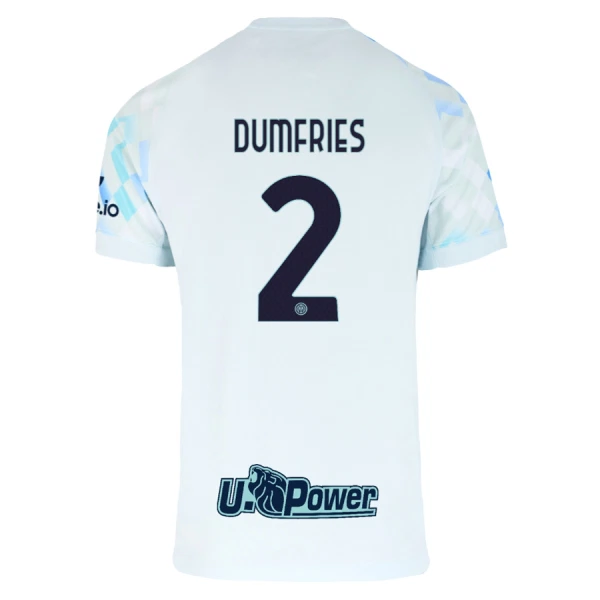 Inter Milan Dumfries 2 Bortatröja 2025/26 Inter Milan Dumfries 2 Bortatröja 2025/26