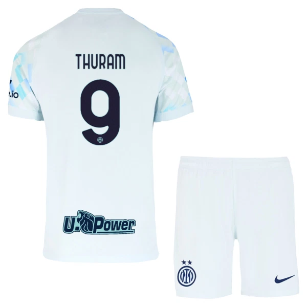 Inter Milan Thuram 9 Bortatröja Barn 2025/26 Inter Milan Thuram 9 Bortatröja Barn 2025/26