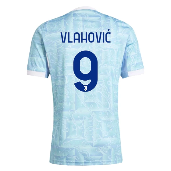 Juventus Dušan Vlahovic 9 Bortatröja 2025/26 Juventus Dušan Vlahovic 9 Bortatröja 2025/26