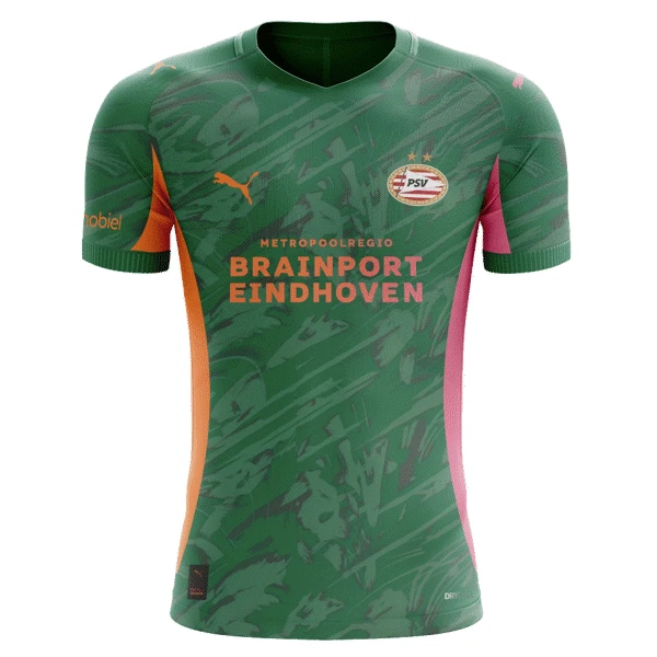 PSV Eindhoven Målvakt Tröja 2025/26 Grön PSV Eindhoven Målvakt Tröja 2025/26 Grön