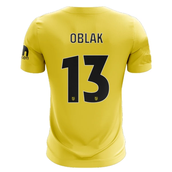 Atlético Madrid Jan Oblak 13 Målvakt Tröja 2025/26 Atlético Madrid Jan Oblak 13 Målvakt Tröja 2025/26