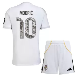 Real Madrid Luka Modric 10 Hemmatröja Barn 2025/26 Speciell Real Madrid Luka Modric 10 Hemmatröja Barn 2025/26 Speciell