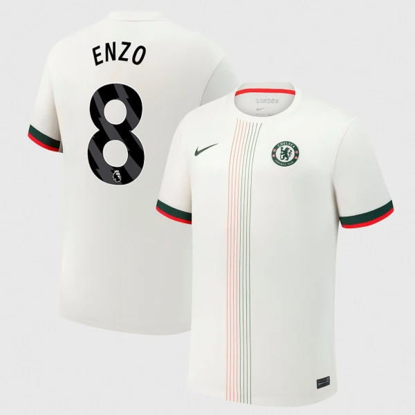 Chelsea Enzo Fernández 8 Bortatröja 2025/26 Chelsea Enzo Fernández 8 Bortatröja 2025/26