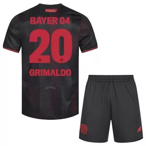 Bayer 04 Leverkusen Alejandro Grimaldo 20 Hemmatröja Barn 2025/26 Bayer 04 Leverkusen Alejandro Grimaldo 20 Hemmatröja Barn 2025/26