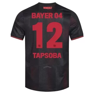 Bayer 04 Leverkusen Edmond Tapsoba 12 Hemmatröja 2025/26 Bayer 04 Leverkusen Edmond Tapsoba 12 Hemmatröja 2025/26