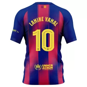 FC Barcelona Lamine Yamal 10 Hemmatröja 2025/26