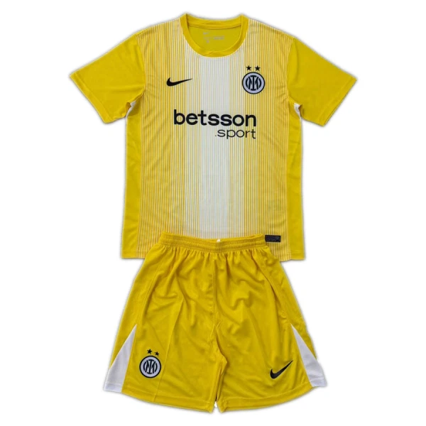 Inter Milan Målvakt Tröja Barn 2025/26 Gul Inter Milan Målvakt Tröja Barn 2025/26 Gul