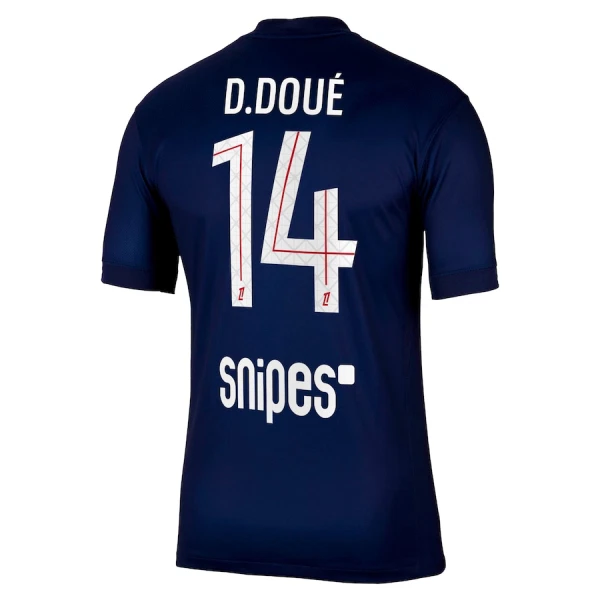 Paris Saint-Germain Desire Doue 14 Hemmatröja 2025/26