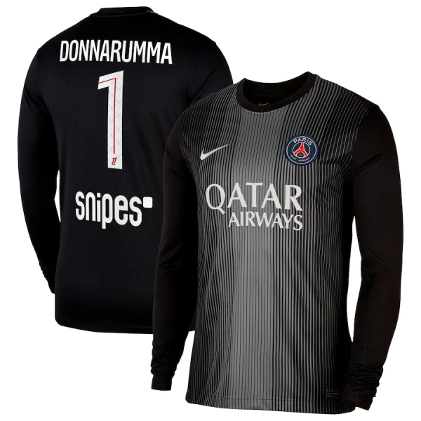Paris Saint-Germain Gianluigi Donnarumma 1 Målvakt Tröja 2025/26 Långärmad Paris Saint-Germain Gianluigi Donnarumma 1 Målvakt Tröja 2025/26 Långärmad