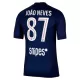 Paris Saint-Germain Joao Neves 87 Hemmatröja 2025/26