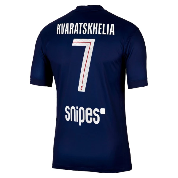 Paris Saint-Germain Kvaratskhelia 7 Hemmatröja 2025/26