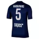 Paris Saint-Germain Marquinhos 5 Hemmatröja 2025/26