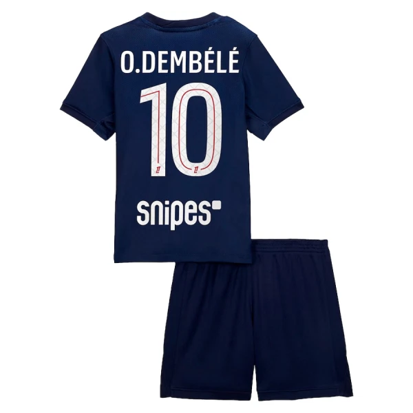 Paris Saint-Germain Ousmane Dembélé 10 Hemmatröja Barn 2025/26 Paris Saint-Germain Ousmane Dembélé 10 Hemmatröja Barn 2025/26