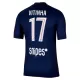Paris Saint-Germain Vitinha 17 Hemmatröja 2025/26