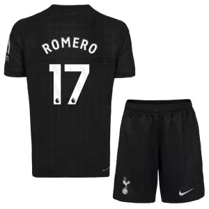 Tottenham Hotspur Cristian Romero 17 Bortatröja Barn 2025/26
