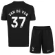 Tottenham Hotspur Van De Ven 37 Bortatröja Barn 2025/26 Tottenham Hotspur Van De Ven 37 Bortatröja Barn 2025/26