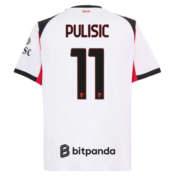 AC Milan Christian Pulišić 11 Bortatröja 2025/26